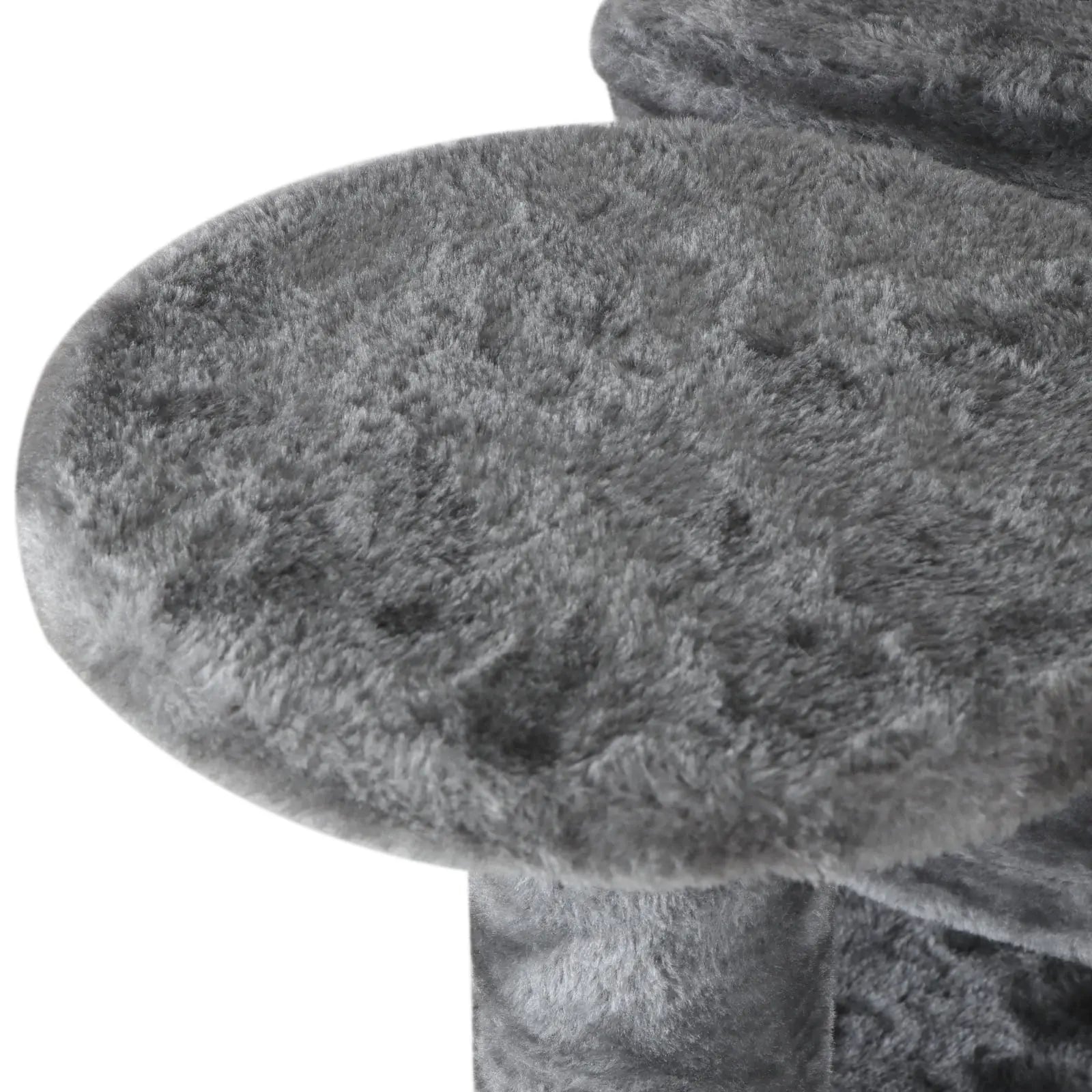 Superdeal Pets 53-Inch Multi-Level Cat Tree with Natural Sisal Scratcher, Vertical Scratcher, Condo Tower, Playhouse, Cave, Climbing Ladders for Climbing, Playing & Cozy Sleeping - Dark Gray