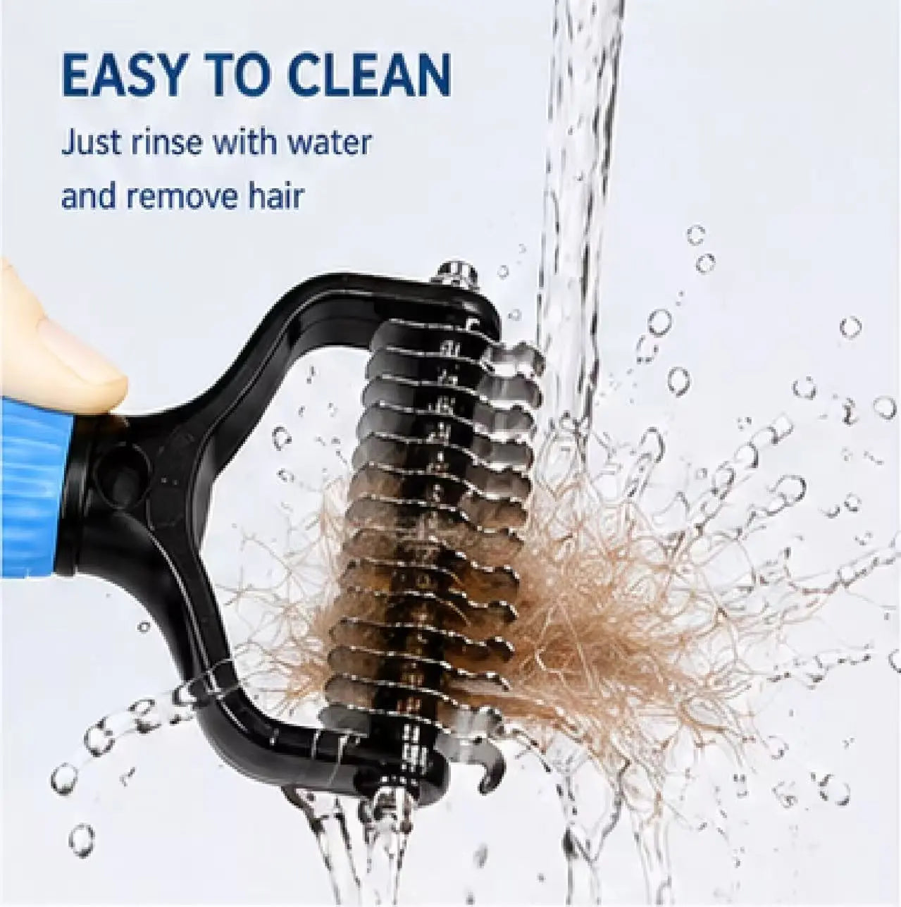Universal Pet Detangling Comb for Dogs Grooming Tool Double-Sided Stainless Steel for Coat Care & Shedding Removal Easy to Use Essential Grooming